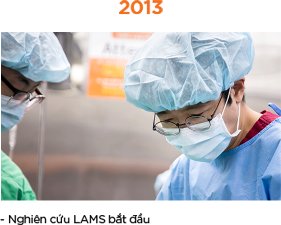 Lịch sử LAMS 2013