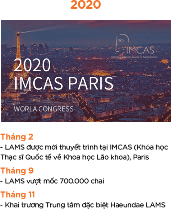 Lịch sử LAMS 2020